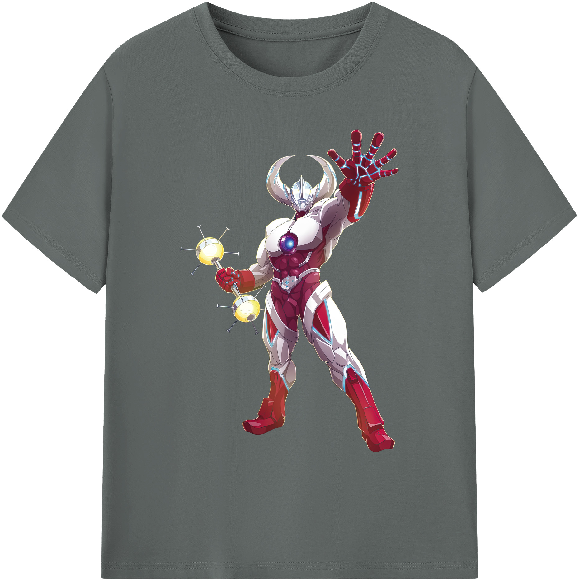 （画像用） ウルトラマン Ultraman 綿100％ メンズ半袖Tシャツ｜肌触りやわらか＆通気性